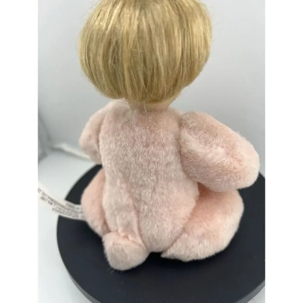 McField‎ Int. Co. Porcelain Doll Joined Body Furry Bunny Suit No Hat Vintage